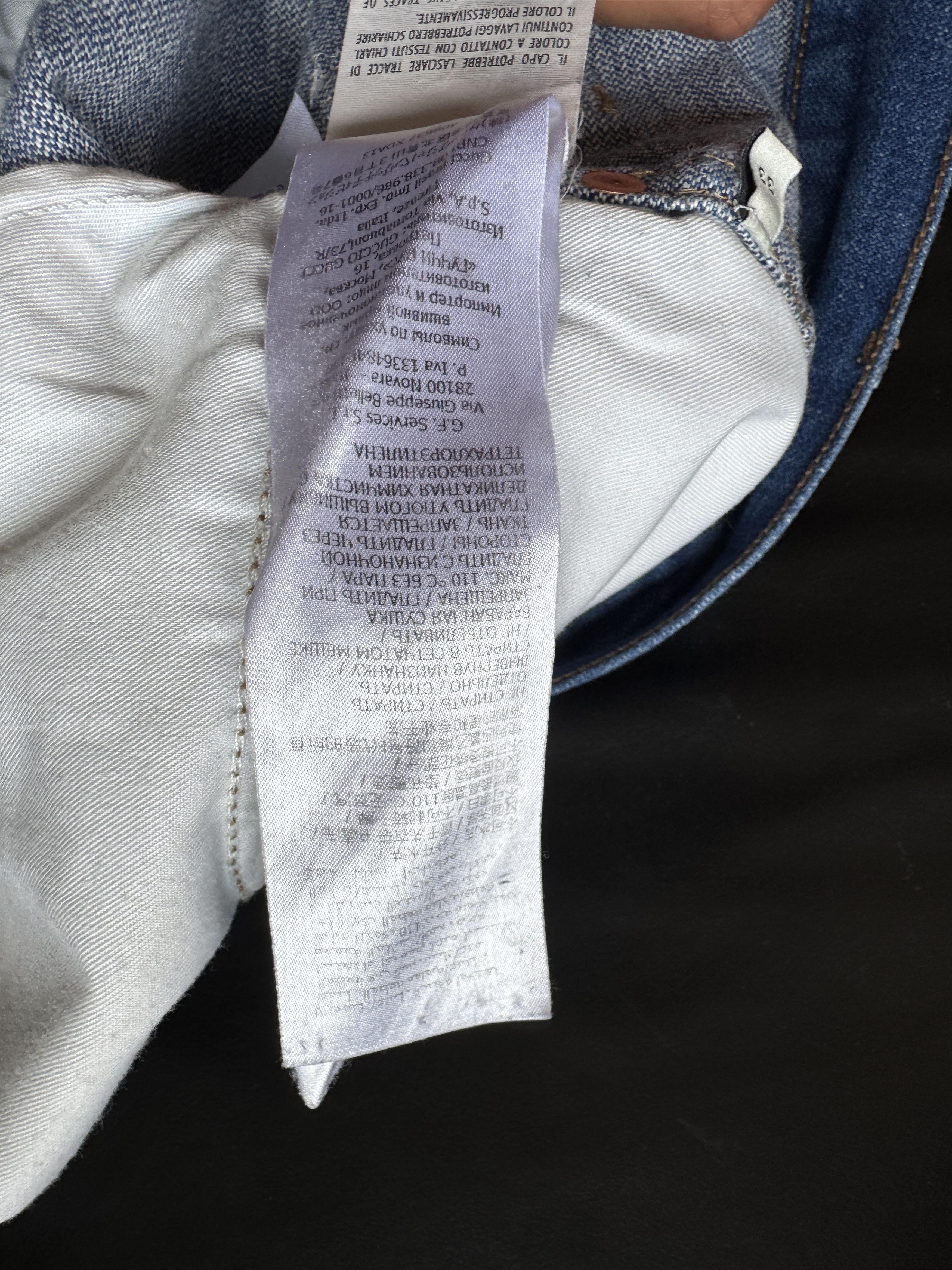 Gucci Mickey Embroidered Jeans Size US 30 / EU 46 - 17 Thumbnail