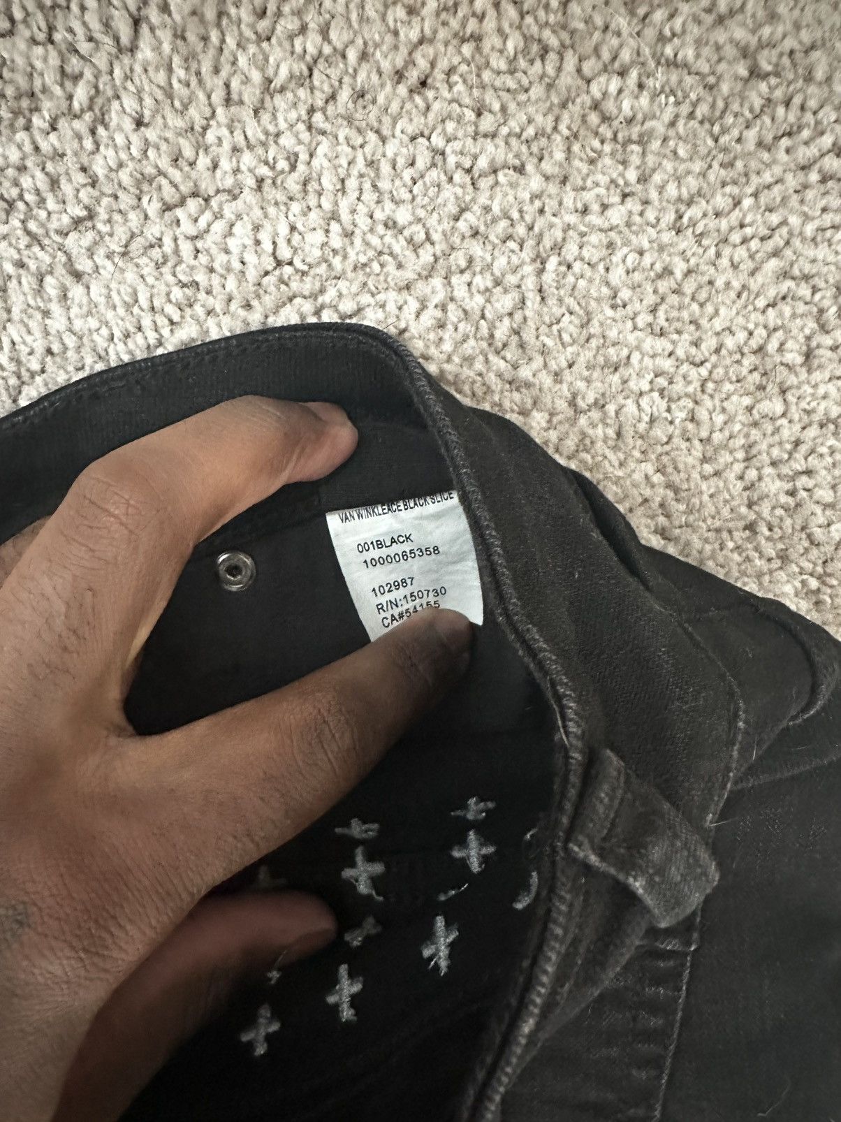 Ksubi Van winkle black slice Size US 29 - 5 Thumbnail