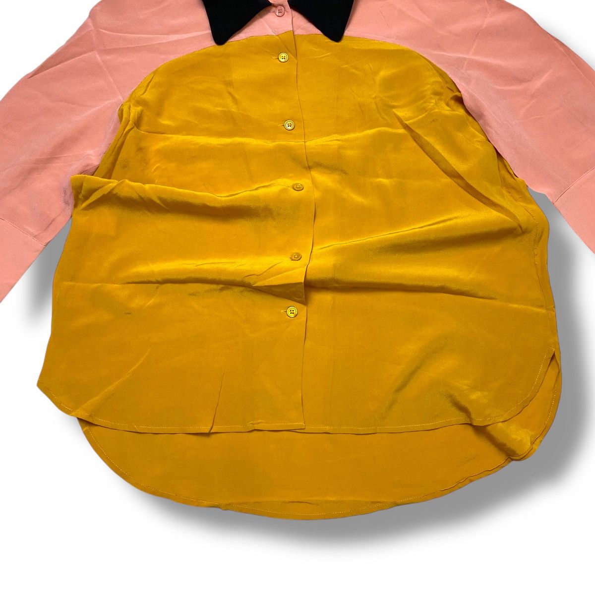 Marni MARNI silk material two tone button up shirt Size ONE SIZE - 5 Thumbnail