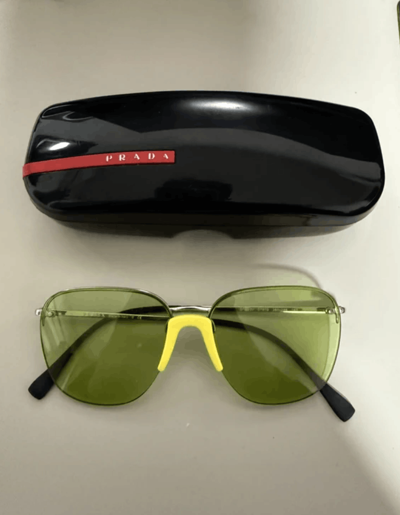 Prada PRADA Sunglasses SPS Sport Star Wrap Shield Mask Size ONE SIZE - 1 Thumbnail