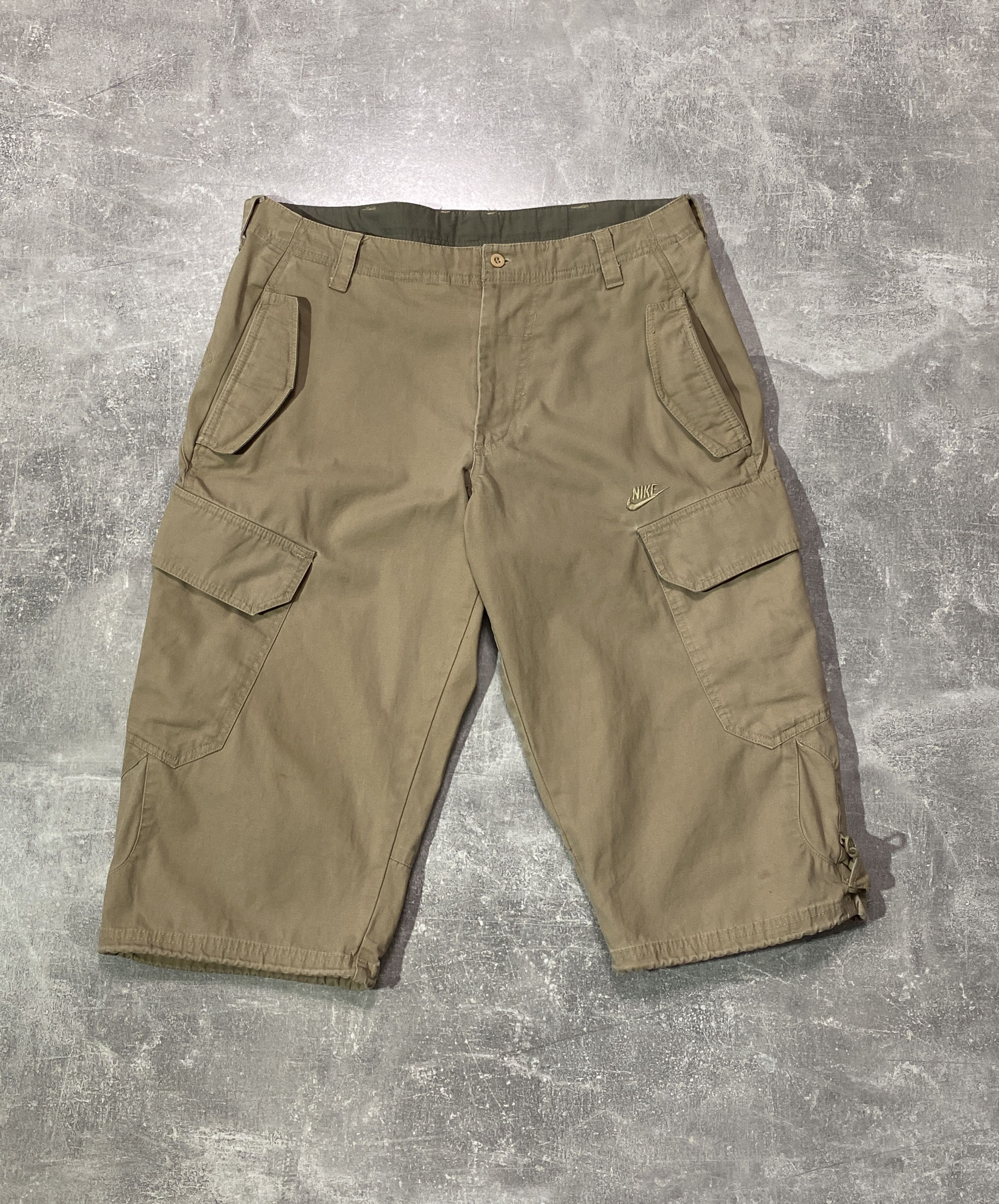 Nike Vintage Y2K Nike Cargo Pockets Shorts Worked Style Size US 32 / EU 48 - 4 Thumbnail