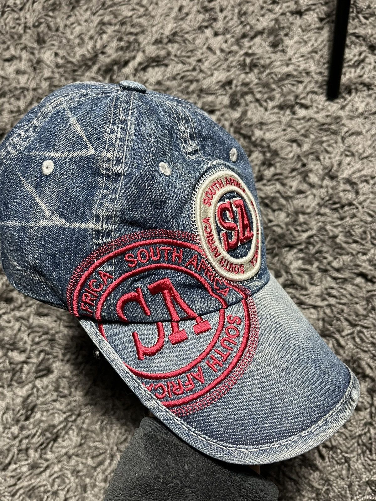 Robin Ruth ROBIN RUTH SOUTH AFRICA Y2K JEANS CAP Size ONE SIZE - 2 Thumbnail