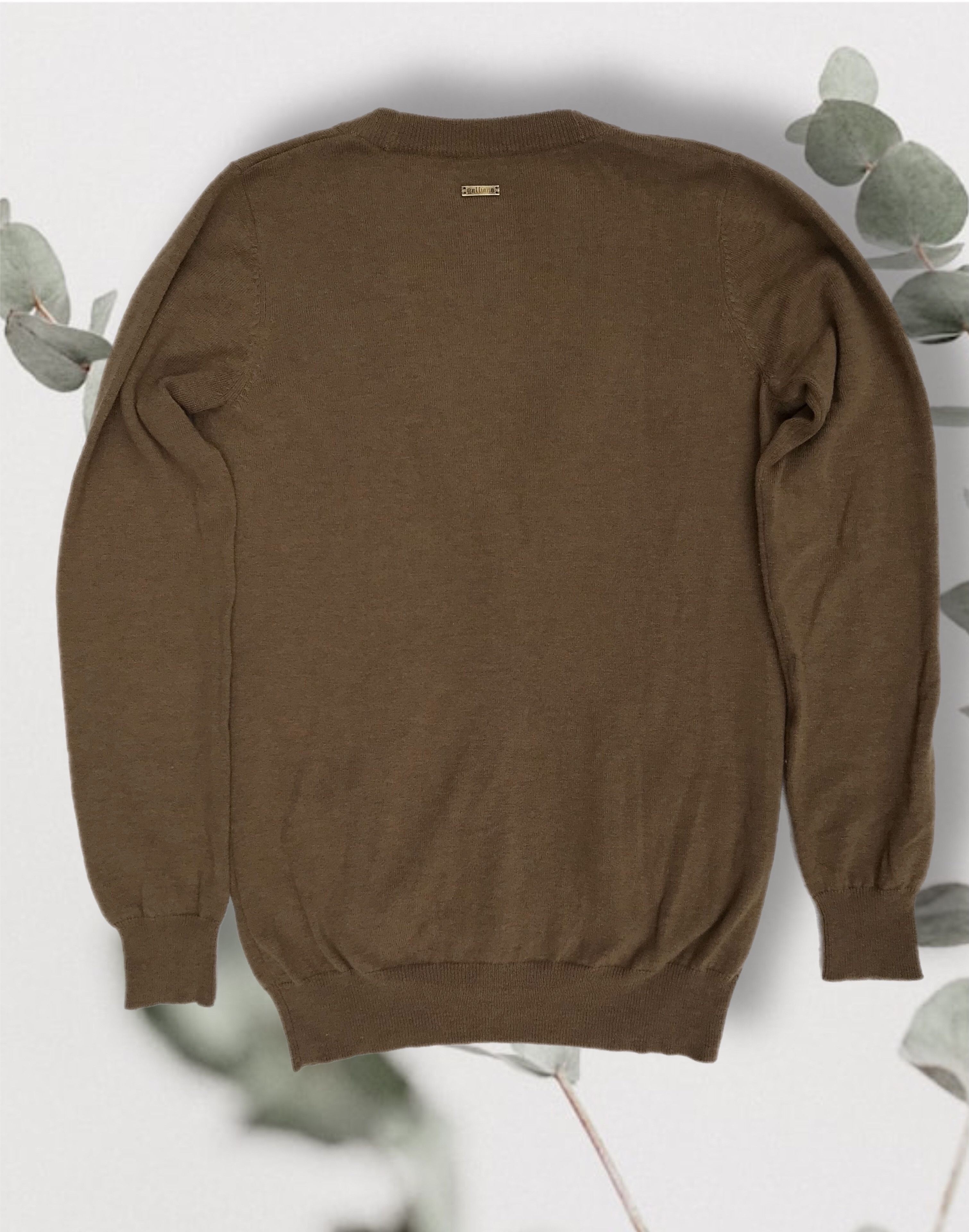 John Galliano John Galliano Cardigan Knit Lana Wool Button Brown Size XS / US 0-2 / IT 36-38 - 3 Thumbnail