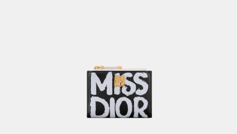 Dior o1w1db10725 Size : OS / S3602U Dahlia Wallet in Black/White Size ONE SIZE - 2 Thumbnail