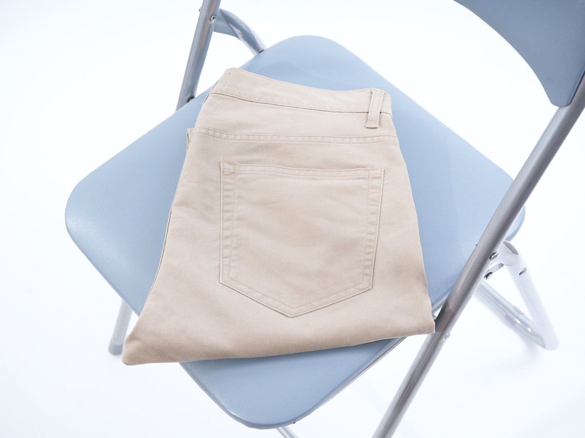 Acne Studios Acne Studios Roc Ups Beige Cotton Pants Trousers 32 Size US 32 / EU 48 - 1 Thumbnail