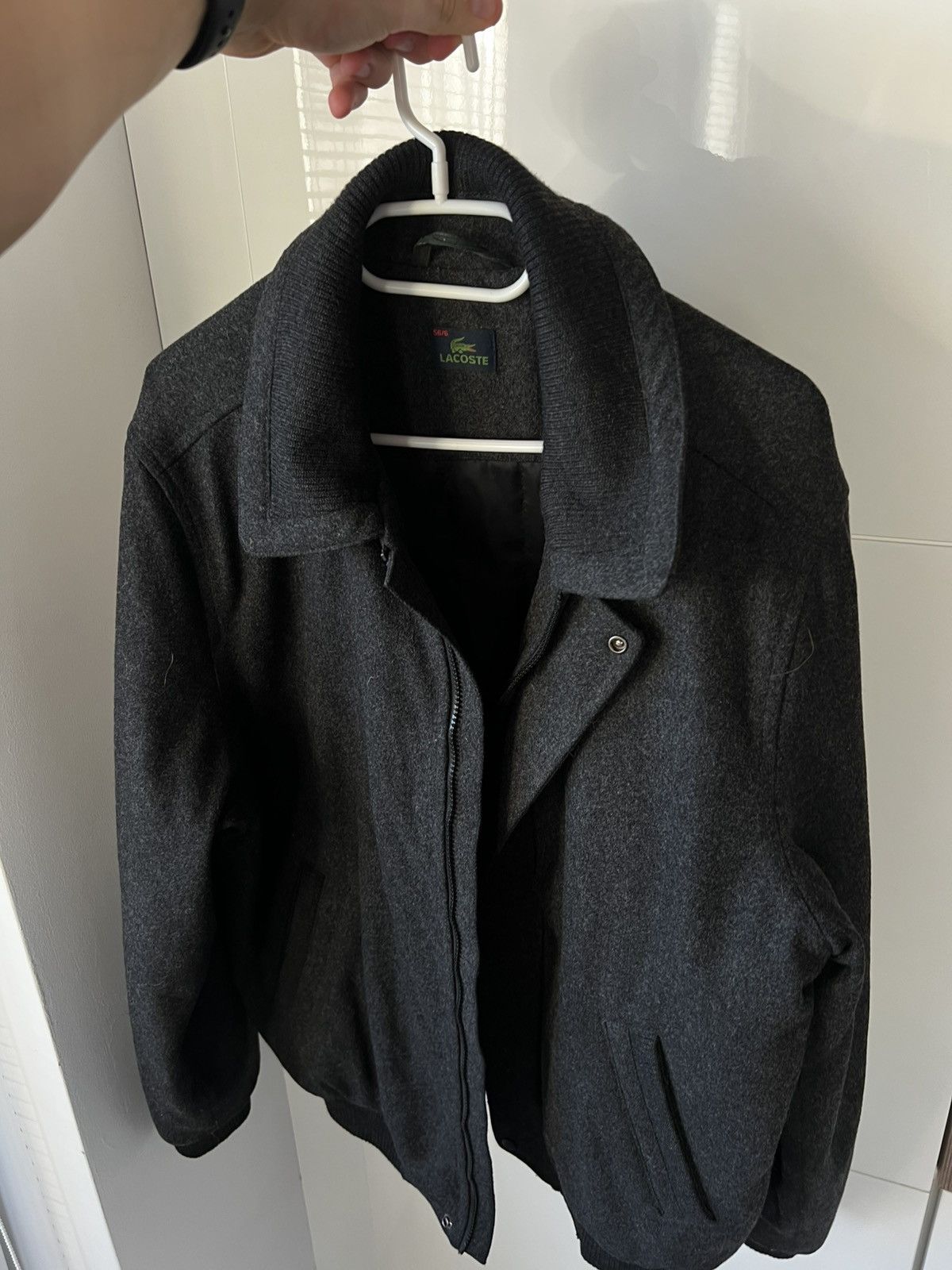 Lacoste Vintage Lacoste Laine Wool Men’s Luxury Coat Insulate Jacket Size US XL / EU 56 / 4 - 5 Thumbnail