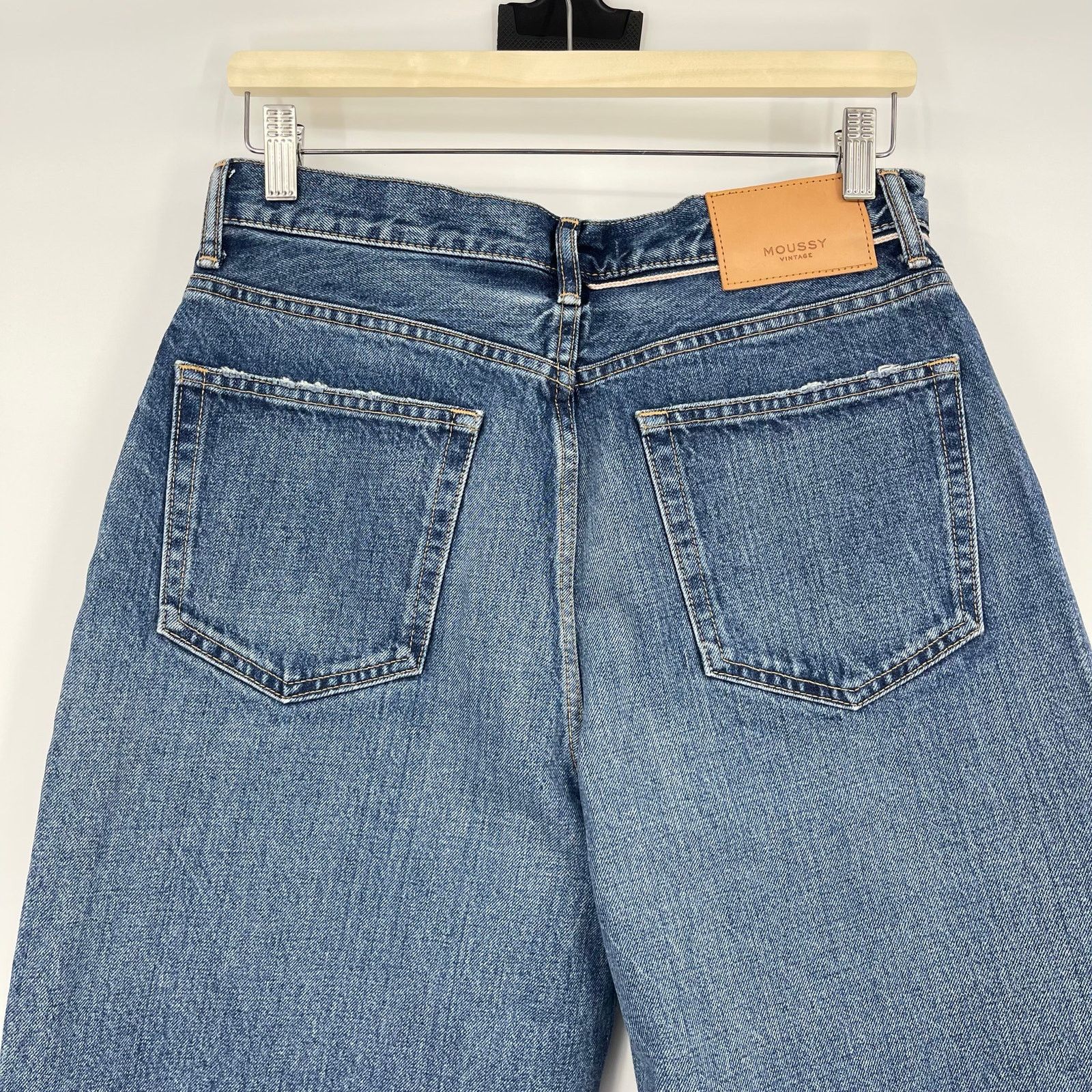 MOUSSY Moussy Vintage | NWT MV Dunkirk Round Cropped Jeans 28 Size 28" / US 6 / IT 42 - 11 Thumbnail