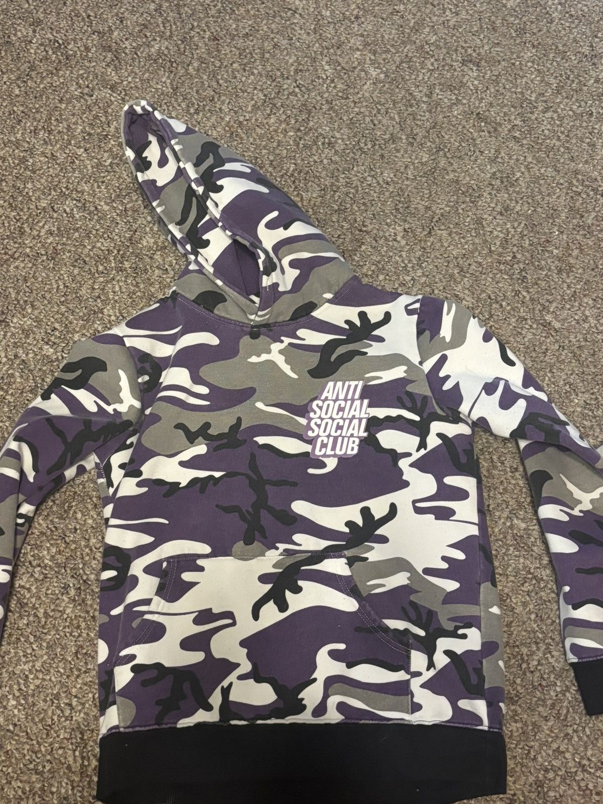 Anti Social Social Club Anti social social club purple camo hoodie Size US S / EU 44-46 / 1 - 2 Thumbnail