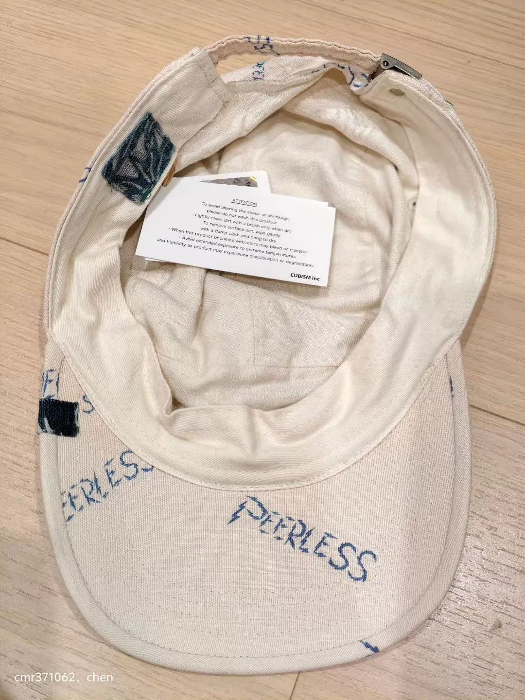 Visvim visvim 20 ICT camp cap orig print brass cotton freesize Size ONE SIZE - 4 Thumbnail