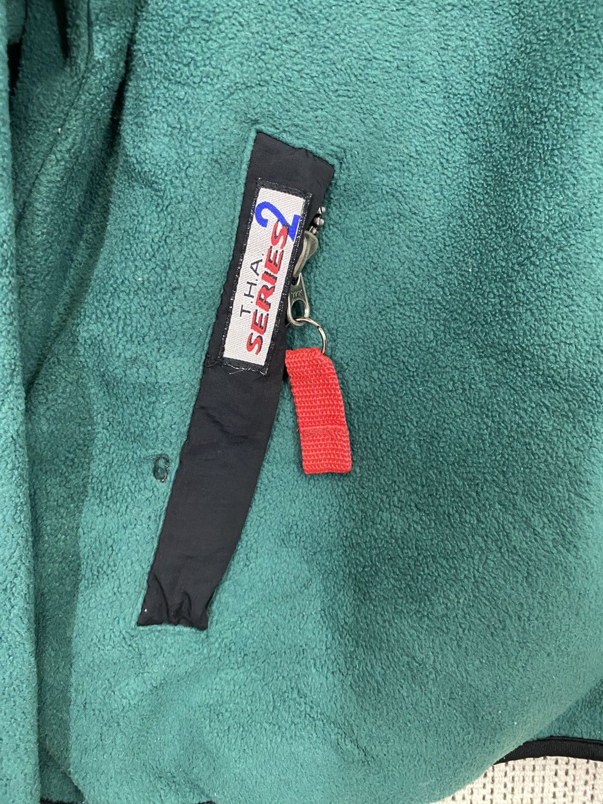 Tommy Hilfiger × Vintage Vintage 90s tommy hilfiger athletic gear fleece jacket Size US L / EU 52-54 / 3 - 13 Thumbnail