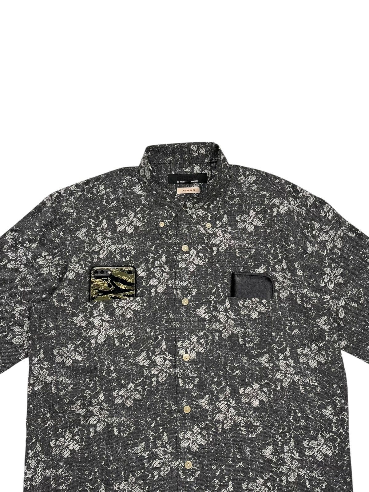 Kansai Yamamoto Sissy By Kansai Yamamoto Button Up Shirt Double Pocket Size US M / EU 48-50 / 2 - 2 Thumbnail