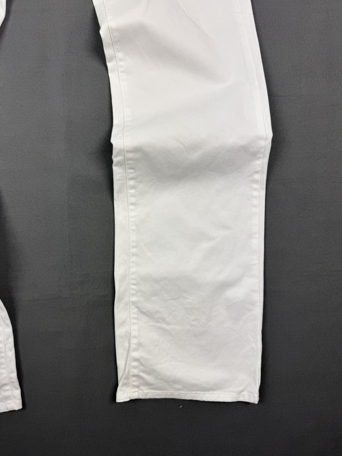 Armani Y2K Vintage Armani Jeans Basic White Women’s Pants Size 30" / US 8 / IT 44 - 3 Thumbnail