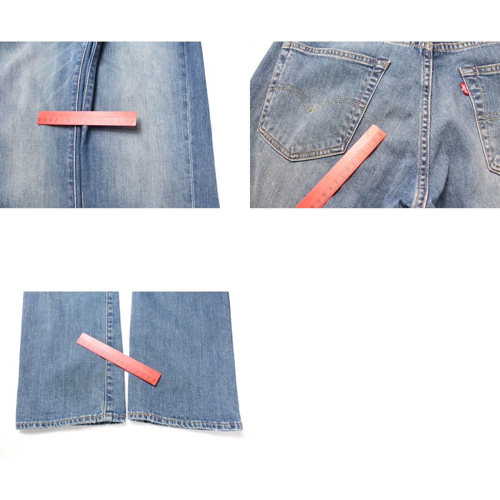 Levi's Levi's 511 Jeans Men's W32/L32 Slim Leg Whiskers Faded Blue Size US 32 / EU 48 - 9 Thumbnail