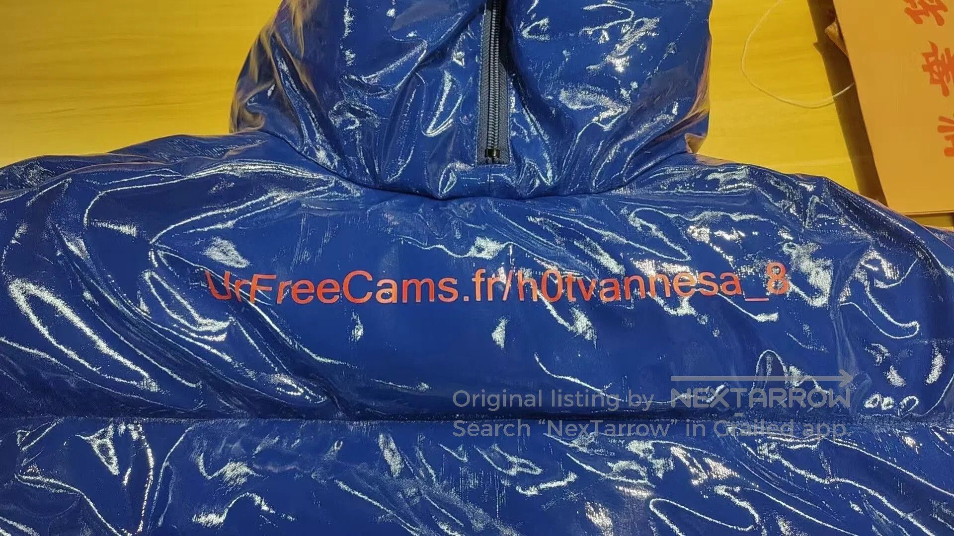 Vetements vetements glossy blue puffer jacket. Size XS / US 0-2 / IT 36-38 - 3 Thumbnail