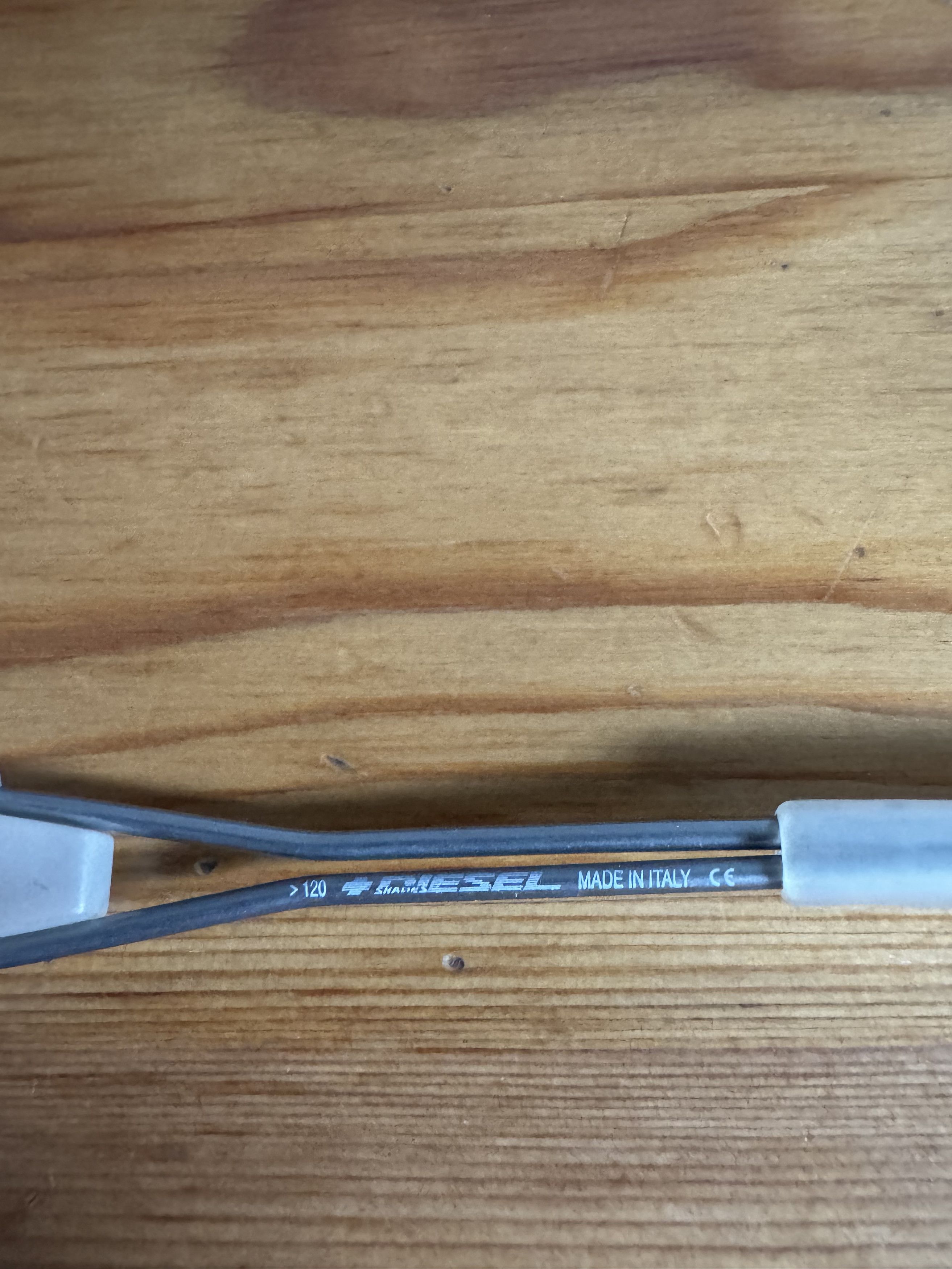 Diesel '90s Pink Plastic Rimless Sport Sunglasses