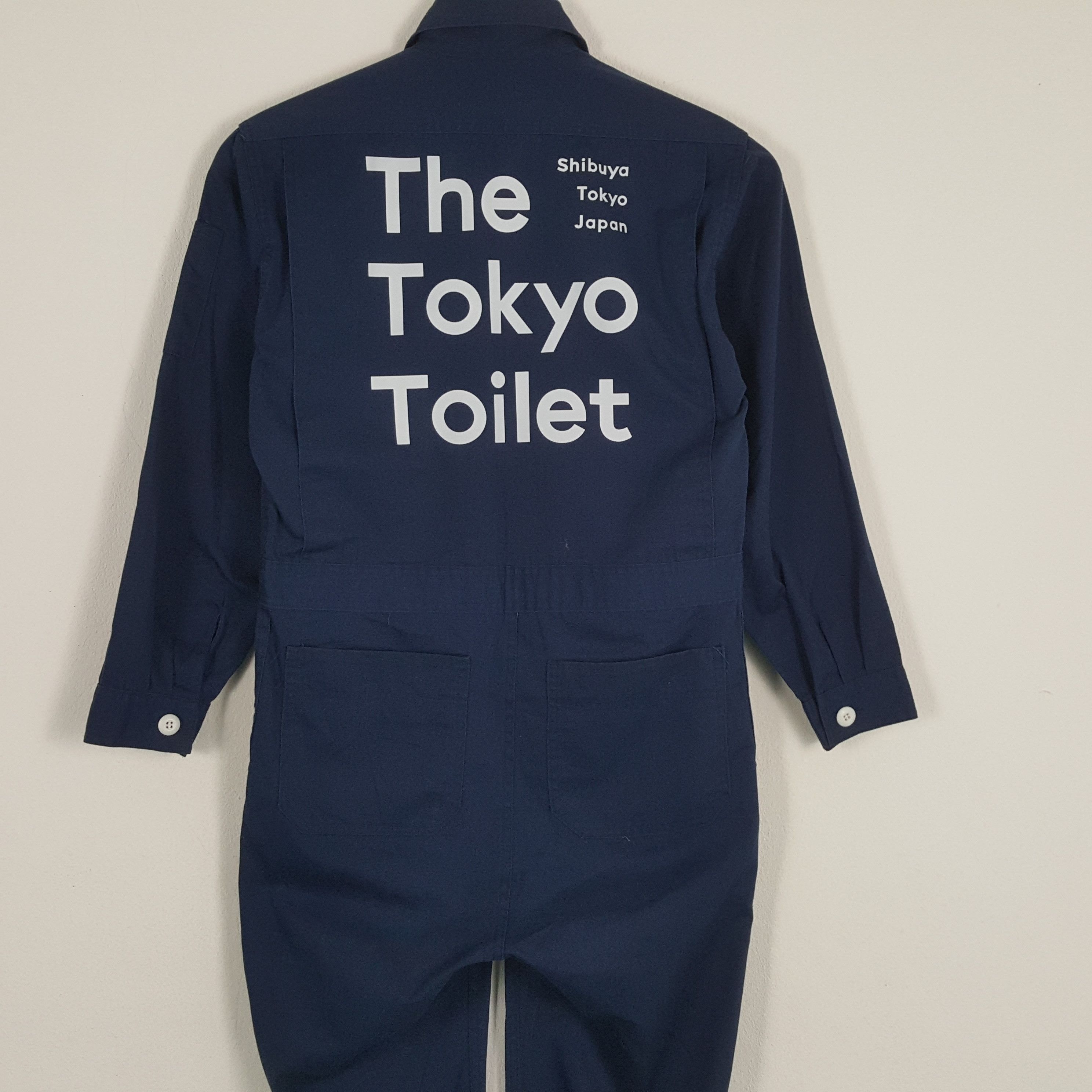 Japanese Brand × Vintage THE TOKYO TOILET Workwear Style Custom Art Coverall Jacket Size US M / EU 48-50 / 2 - 2 Thumbnail