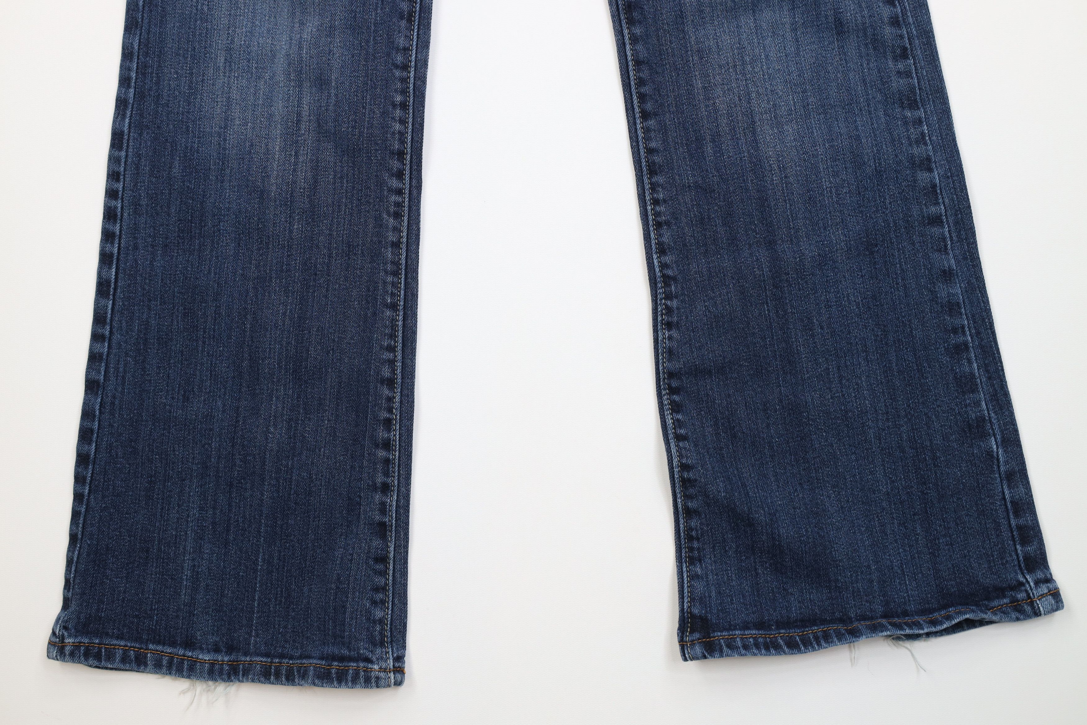 American Eagle Outfitters Vintage Y2K American Eagle Boyfriend Flared Jeans Blue Size 28" / US 6 / IT 42 - 4 Thumbnail