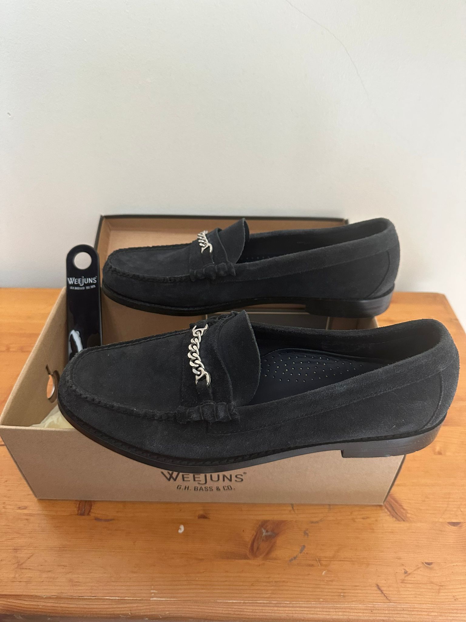 G.H. Bass & Co. G.H. Bass Weejuns - Lincoln Reverso Suede Leather Loafers Size US 10 / EU 43 - 6 Thumbnail