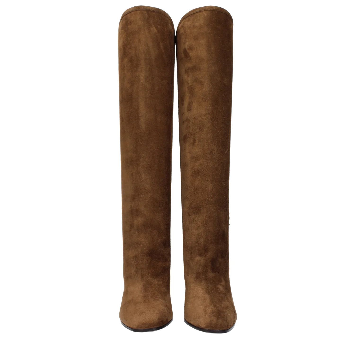 Saint Laurent Paris ob1o1e1124 Suede Boots in Brown Size US 5.5 / IT 35.5 - 3 Thumbnail