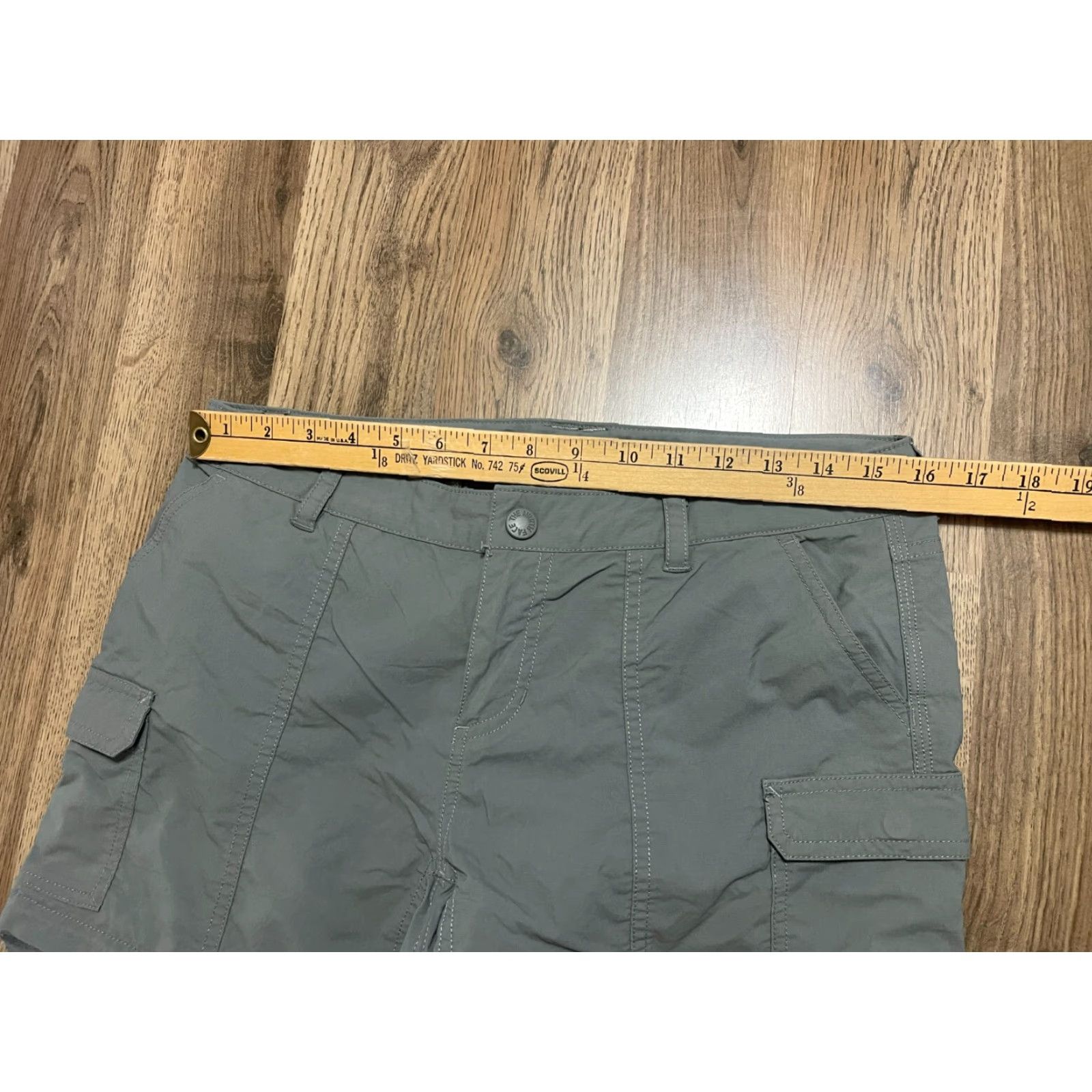 The North Face The North Face Pants Women's 8 Green Cargo Pants Straight Leg Pockets Casual Size 30" / US 8 / IT 44 - 5 Thumbnail