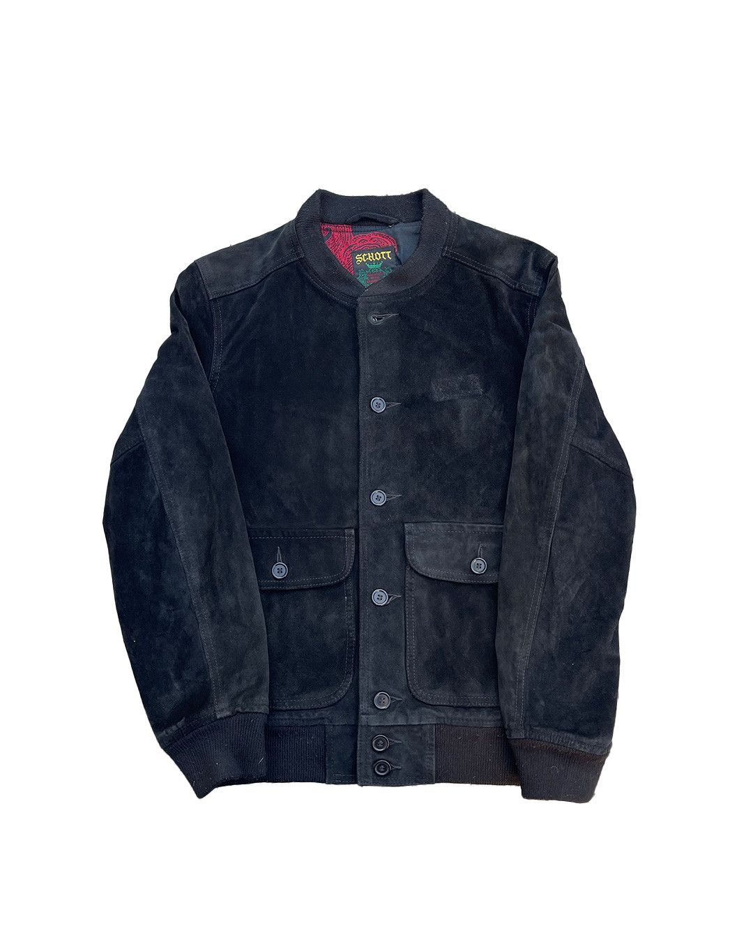 Schott × Supreme SS14 Supreme x Schott Suede Bomber Jacket Size US M / EU 48-50 / 2 - 1 Thumbnail
