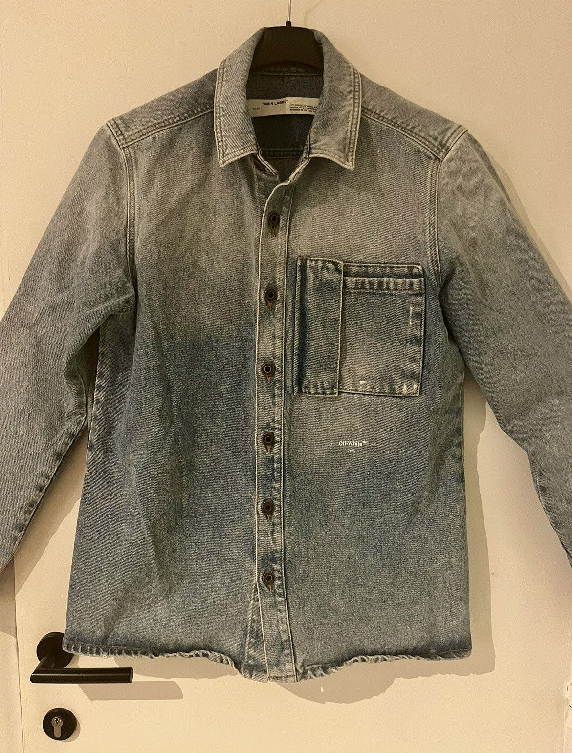 Off-White Off-White Spray Jacket–OMYD015E19386037–Excellent Condition Size US M / EU 48-50 / 2 - 2 Thumbnail