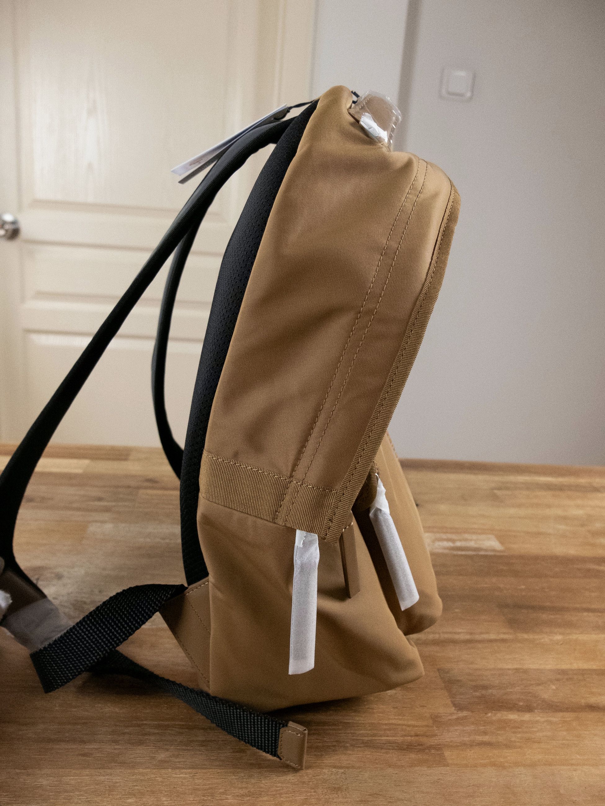 Paul Smith PAUL SMITH brown beige signature stripe nylon backpack bag Size ONE SIZE - 8 Thumbnail