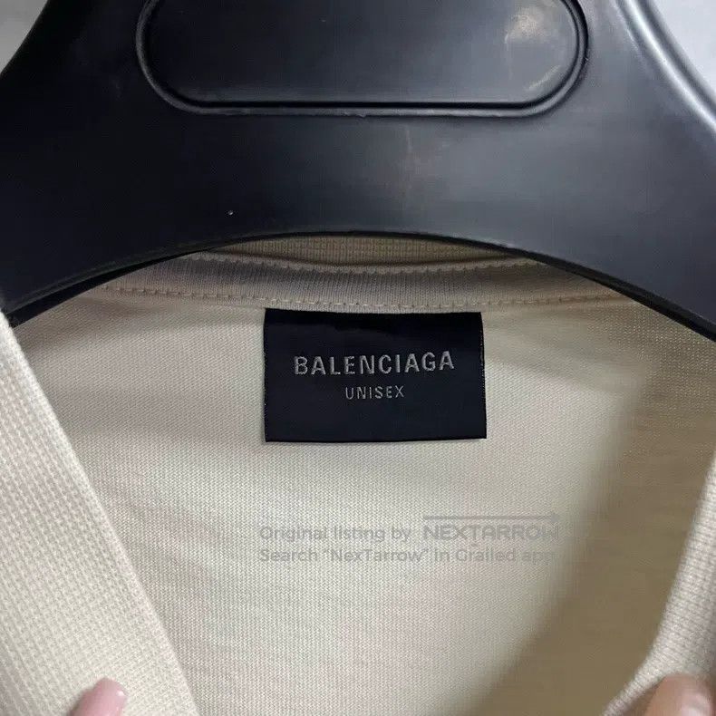 Balenciaga Balenciaga Logo letter print casual round neck short-sleev Size US M / EU 48-50 / 2 - 4 Thumbnail