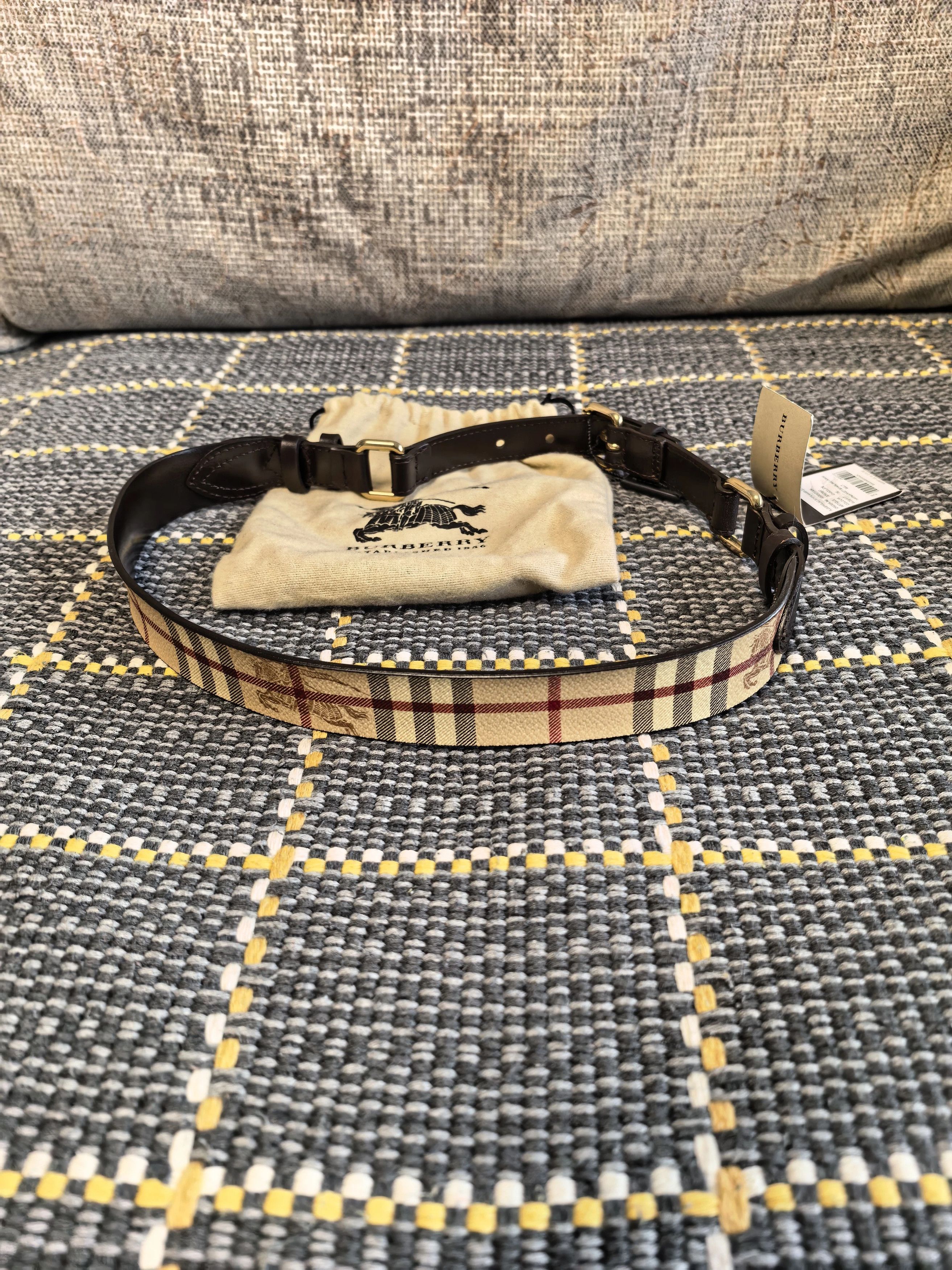 Burberry Burberry Women's Horseferry Logo Belt New With Tags Size ONE SIZE - 1 Thumbnail