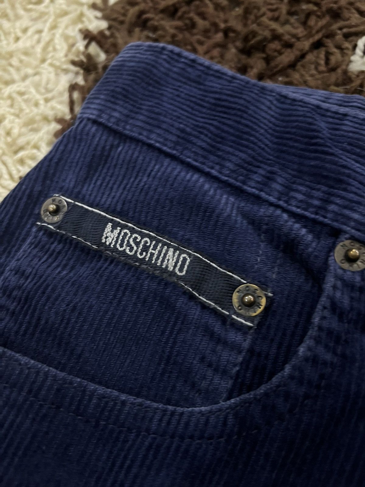 Japanese Brand × Moschino × Vintage Vintage velvet pants Moschino Avant Garde style Japanese 90s Size US 32 / EU 48 - 5 Thumbnail
