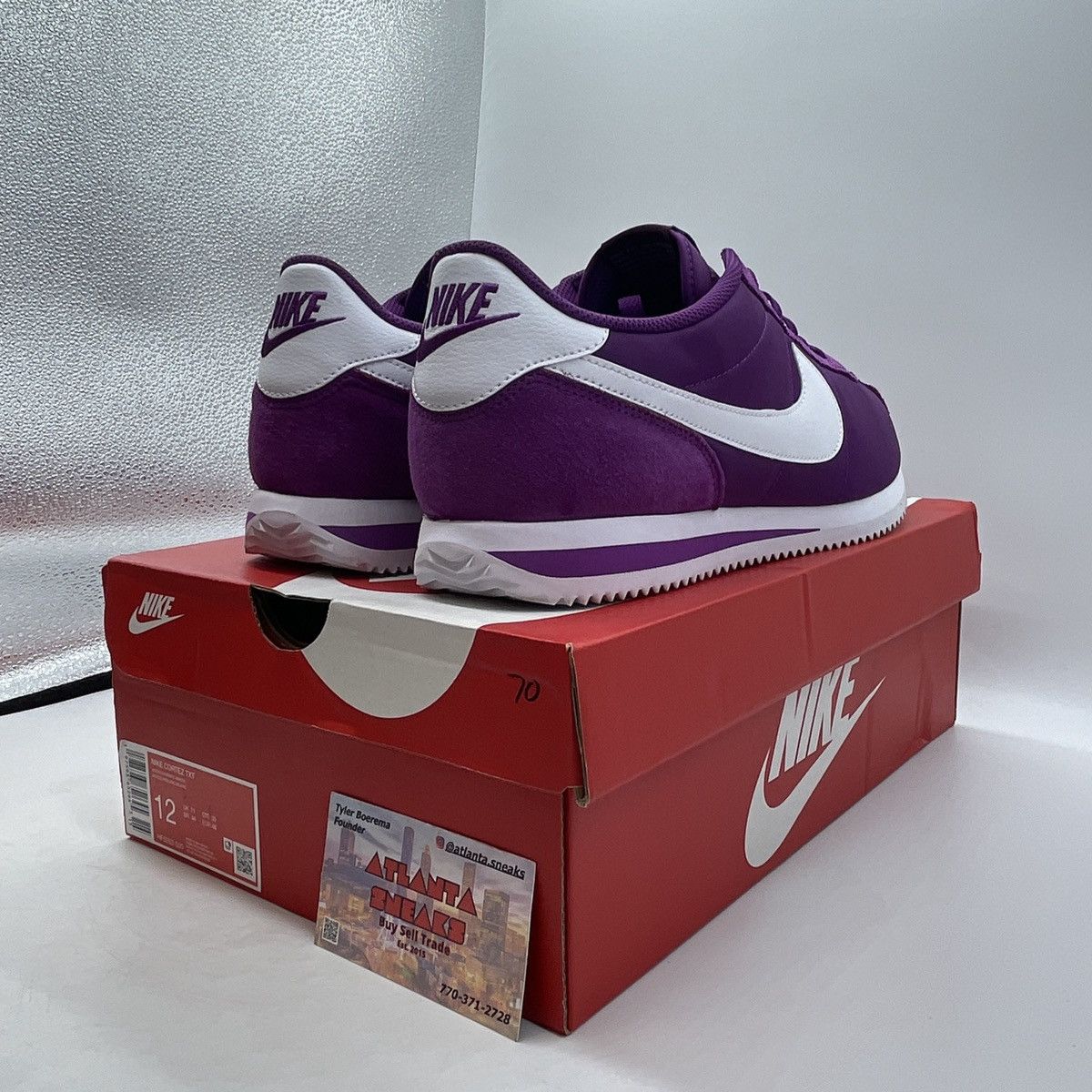 Nike Cortez txt viotech Size US 12 / EU 45 - 5 Thumbnail