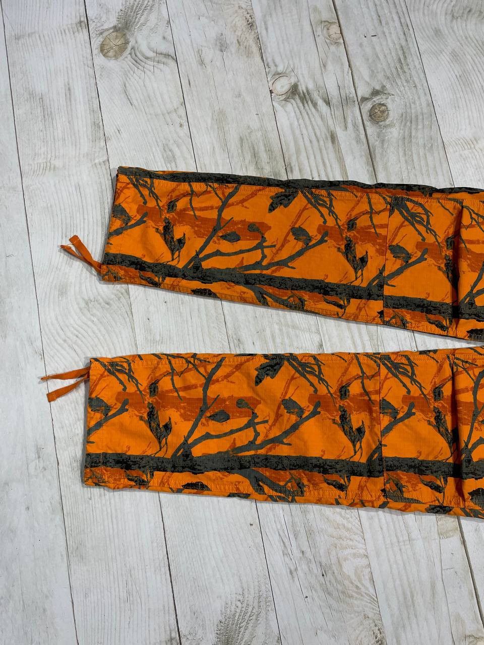 Carhartt Wip Vintage Carhartt WIP Aviation Pants Camo Tree Orange Cargo Size US 31 - 10 Thumbnail