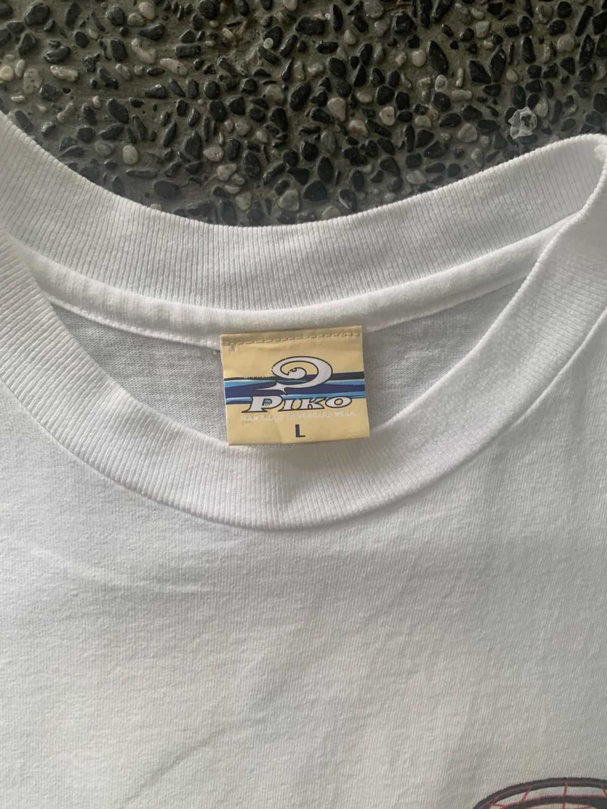 Other Vintage 90s Piko Hawaiian Longboard/Surfwear/Surfing Tshirt Size US L / EU 52-54 / 3 - 6 Thumbnail