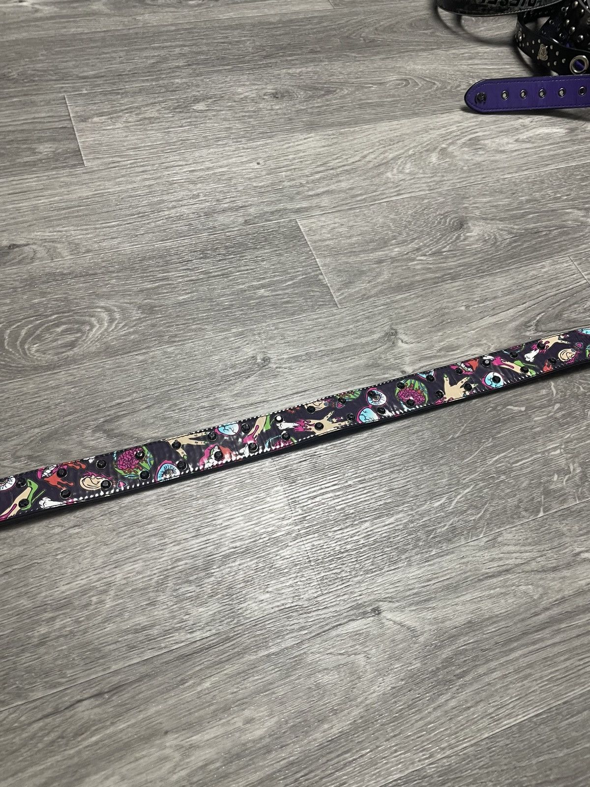 Iron Fist Iron Fist Colorful Horror Print Rhinestones Belt Punk Y2K Size ONE SIZE - 16 Thumbnail