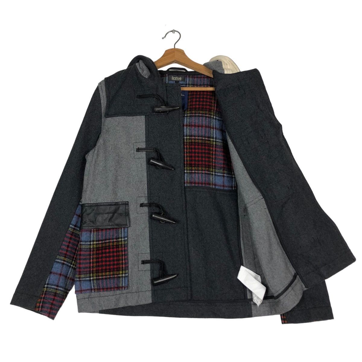 Hysteric Glamour 🔥90’s Vintage Wool Jacket Tartan Design Izzue Japan Made Size US M / EU 48-50 / 2 - 9 Thumbnail