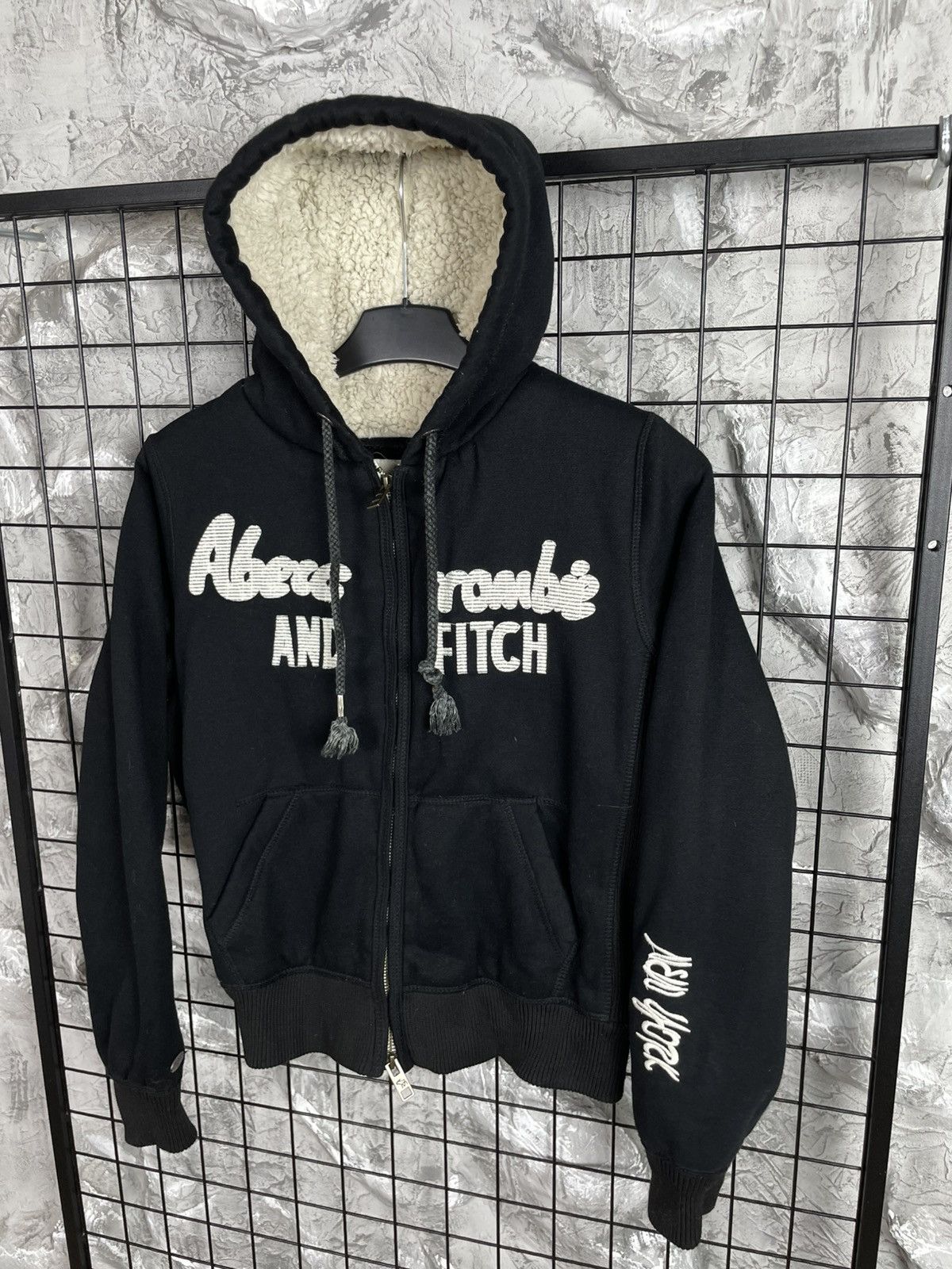 If Six Was Nine Abercrombie and Fitch Vintage 2000s Y2K Fur Jacket LGB Style Size US S / EU 44-46 / 1 - 7 Thumbnail