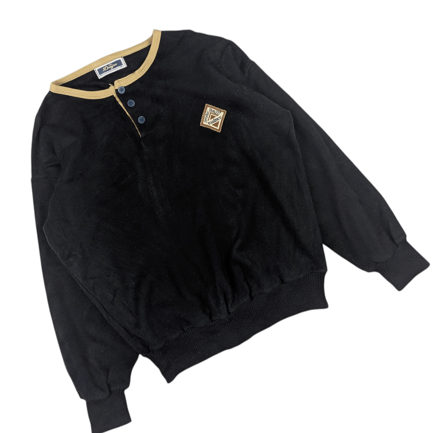 Japanese Brand Vintage 90's MR DANJAX Velvet Fleece Sweatshirt Size US S / EU 44-46 / 1 - 4 Thumbnail