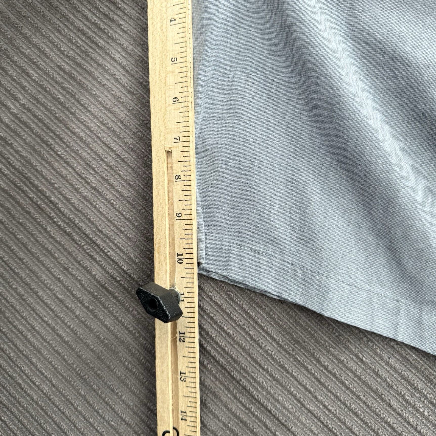 TravisMathew Travis Mathew Shorts Men 36 Gray Polyester Outdoors Golf Tennis Preppy Beach Chino Flat Front Pockets Logo | Regular Fit Mens Size US 36 / EU 52 - 5 Thumbnail