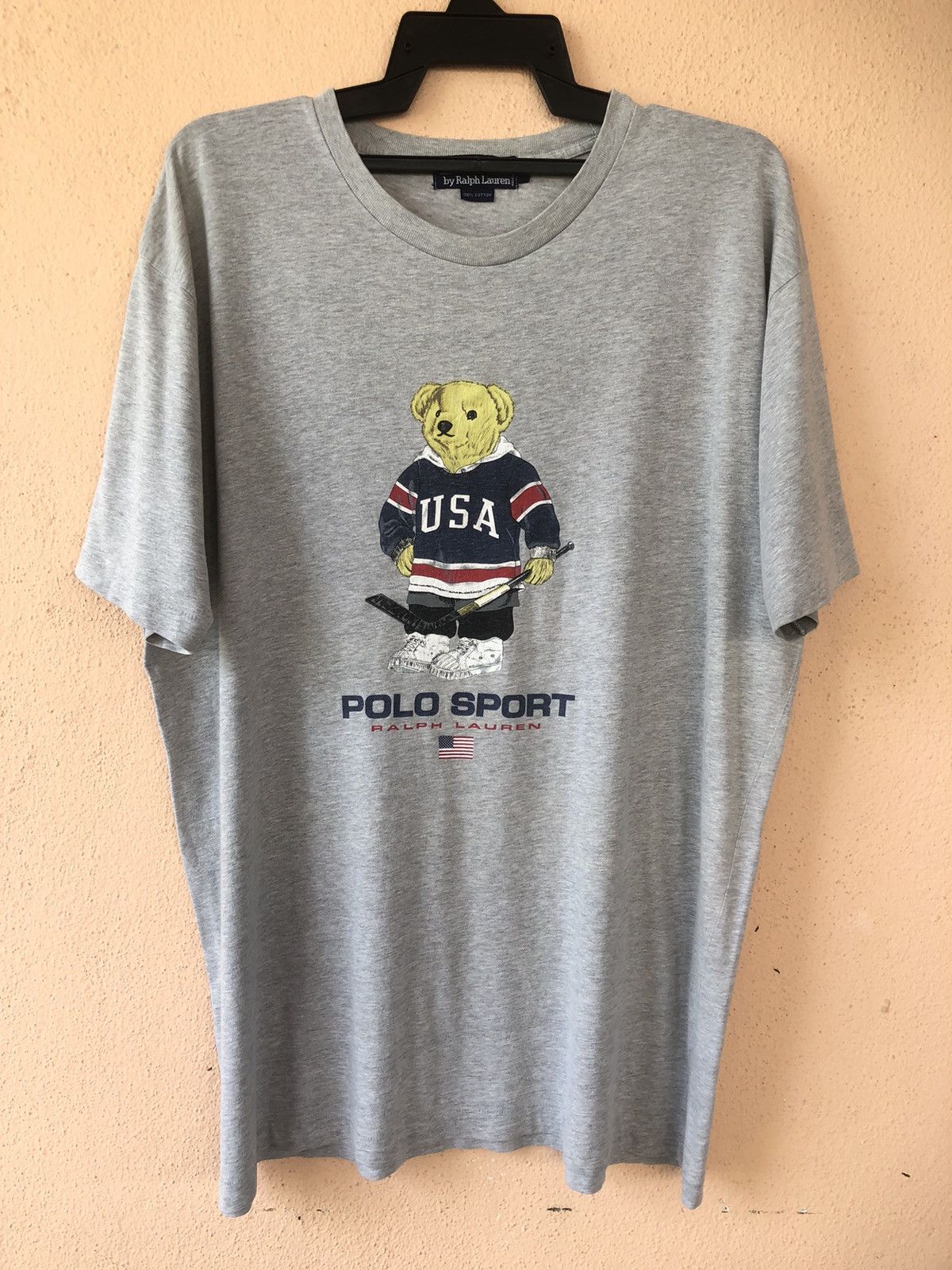 Polo Ralph Lauren × Ralph Lauren × Vintage Vintage 90s Ralph Lauren POLO SPORT Tee Size US XL / EU 56 / 4 - 1 Thumbnail