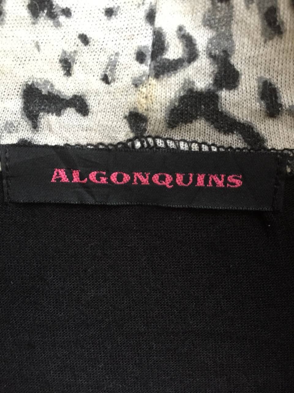 Japanese Brand ALGONQUINS Grunge punk poem leopard isfixwasnine style Size US M / EU 48-50 / 2 - 5 Thumbnail
