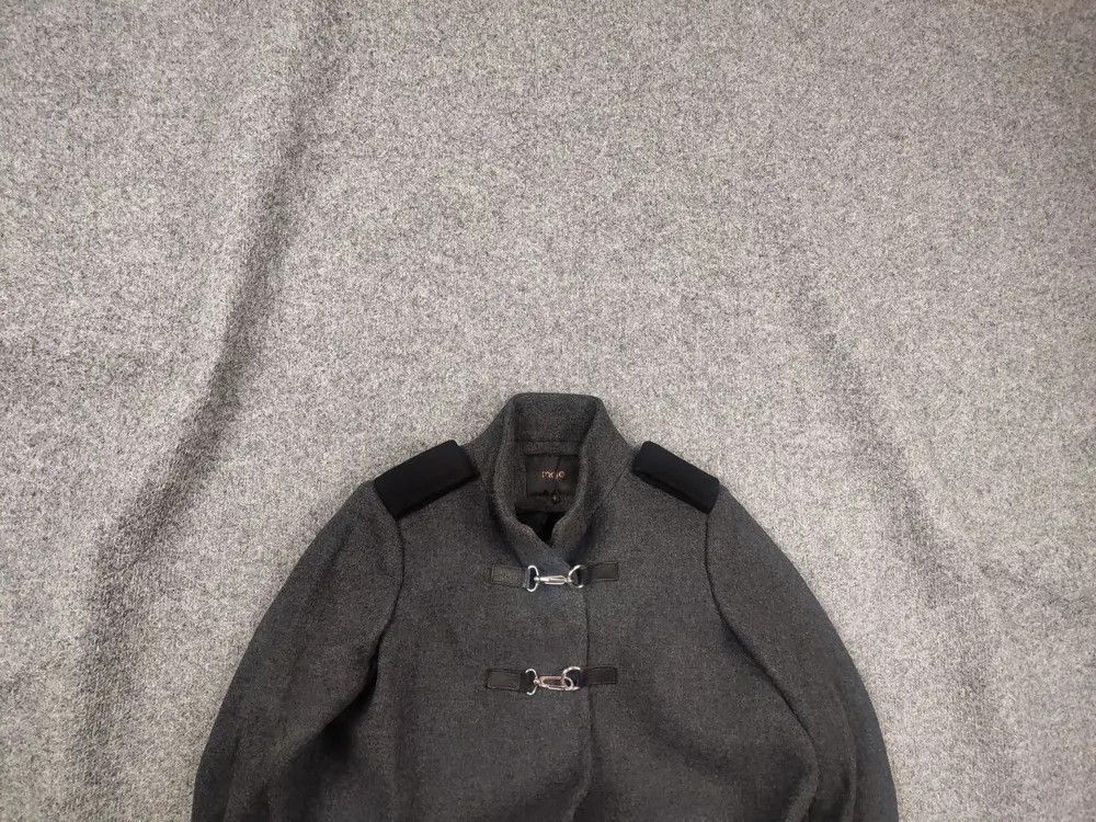 Maje Maje Peacoat Loose-fitting coat textured wool blend Jacket Size M / US 6-8 / IT 42-44 - 1 Thumbnail
