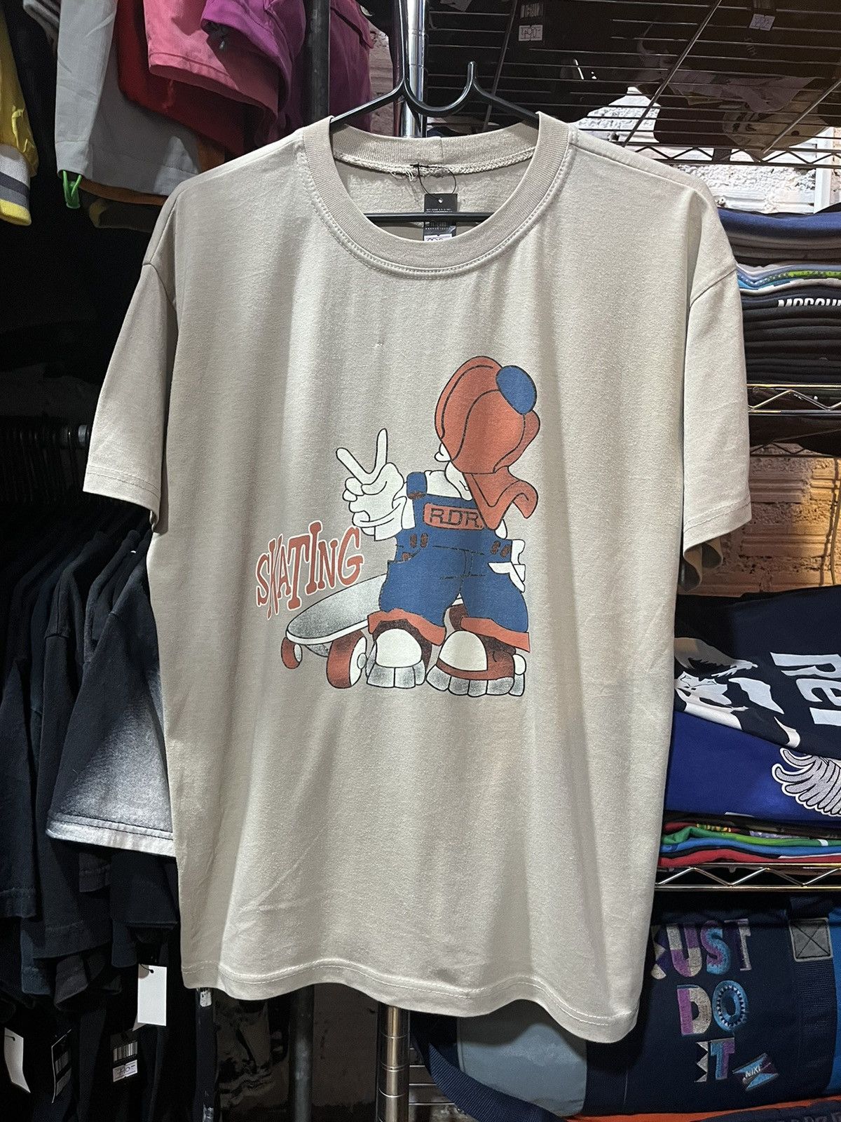 Vintage RDR Skating Sk8 Graffiti Art Tee 90s Size US M / EU 48-50 / 2 - 1 Thumbnail