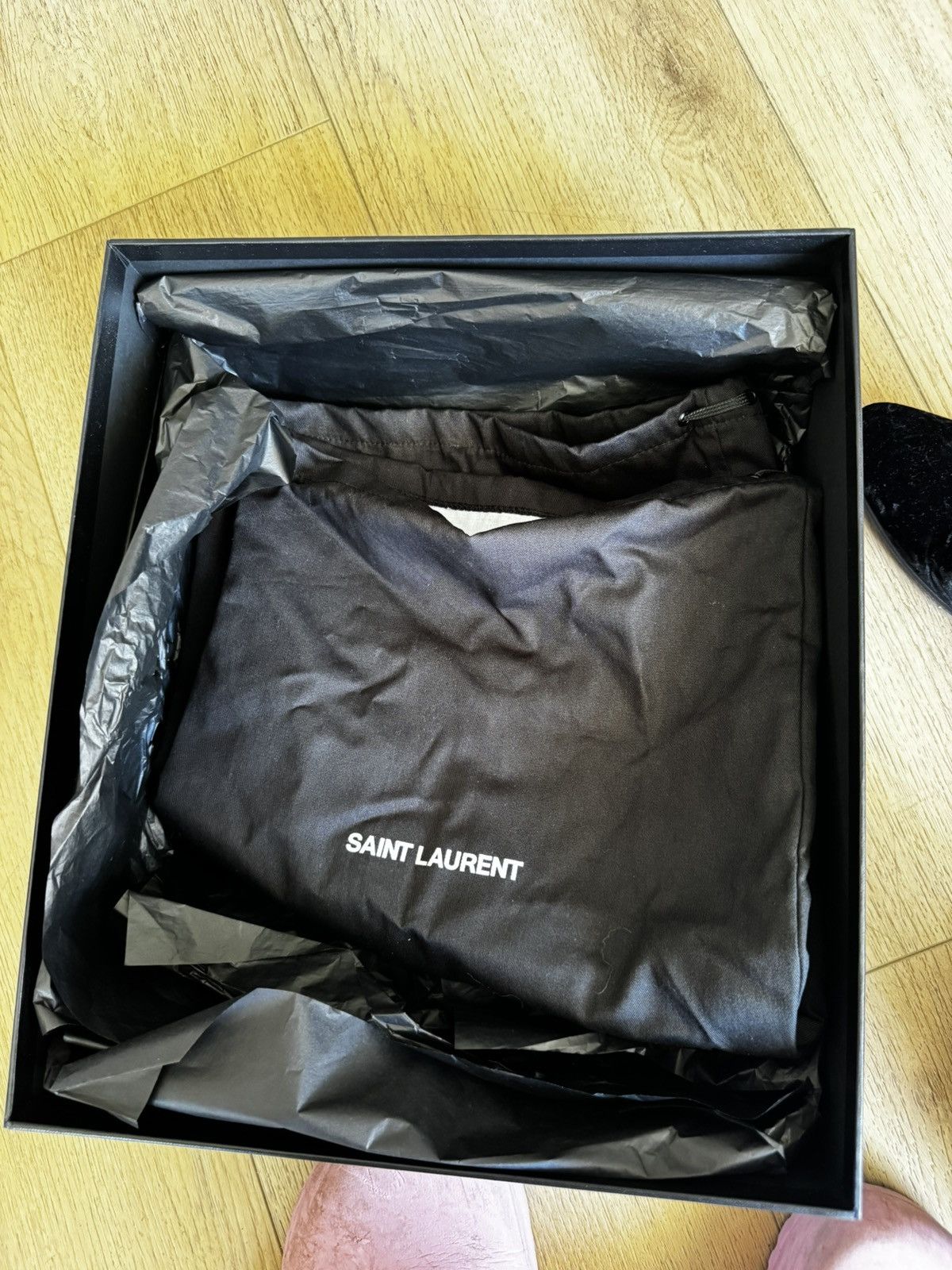 Saint Laurent Paris Vasssili 60 Velour Boots Size US 7 / EU 40 - 2 Thumbnail