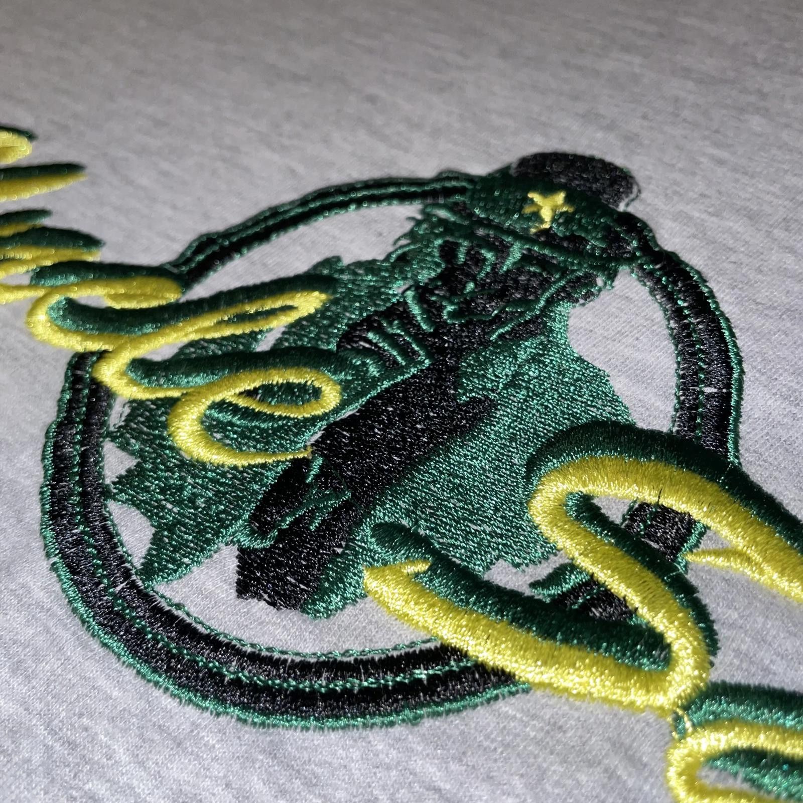Designer Uncle Sam 90s Embroidered Graphic T-Shirt L Size US L / EU 52-54 / 3 - 5 Thumbnail