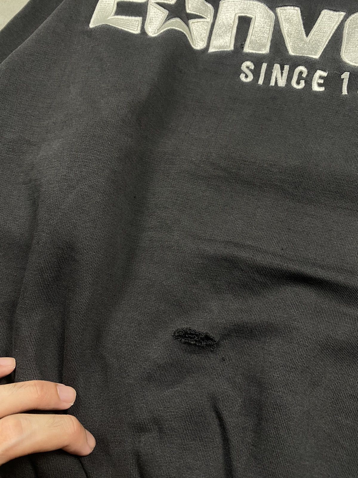 Converse × Vintage 90s Converse Spellout Embroidery Boxy Crewneck Size US L / EU 52-54 / 3 - 4 Thumbnail