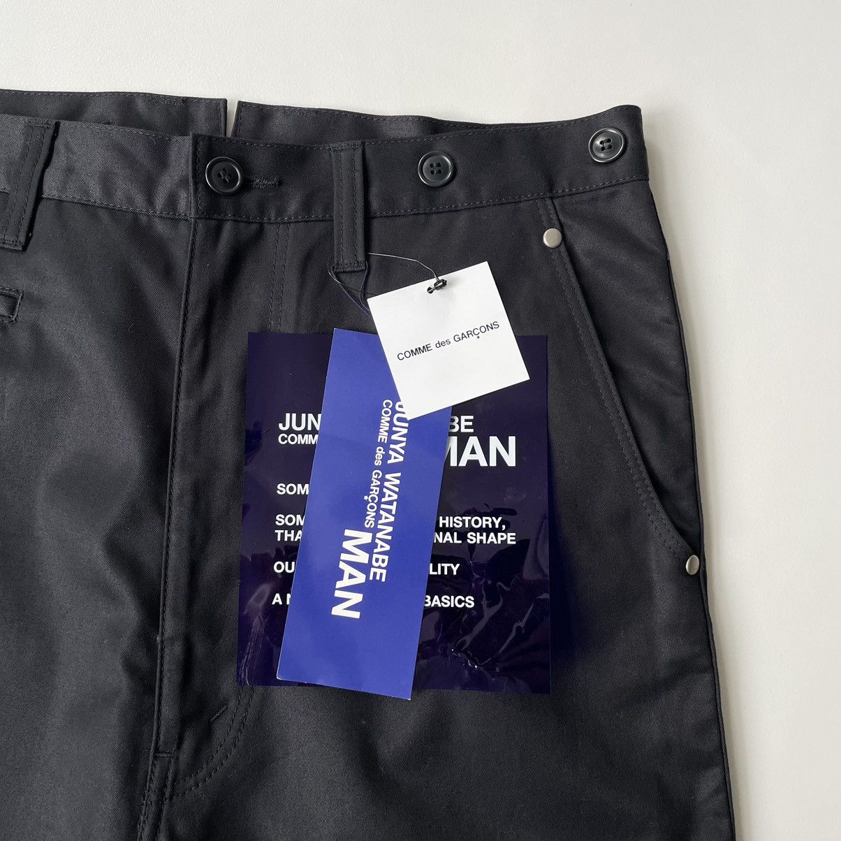 Comme des Garcons A/W 13 Dark Blue Utility Trousers Size US 32 / EU 48 - 4 Thumbnail