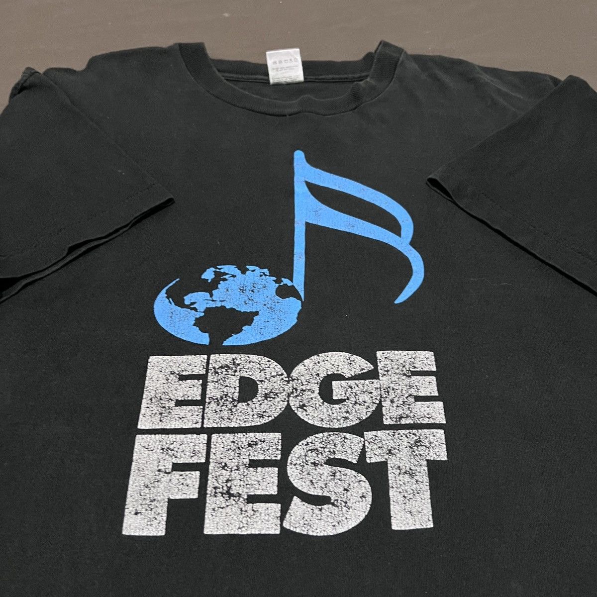 Band Tees × Vintage Vintage 1992 EDGE FEST PEARL JAM Sugarcubes Bjork Sun Faded Size US XL / EU 56 / 4 - 4 Thumbnail