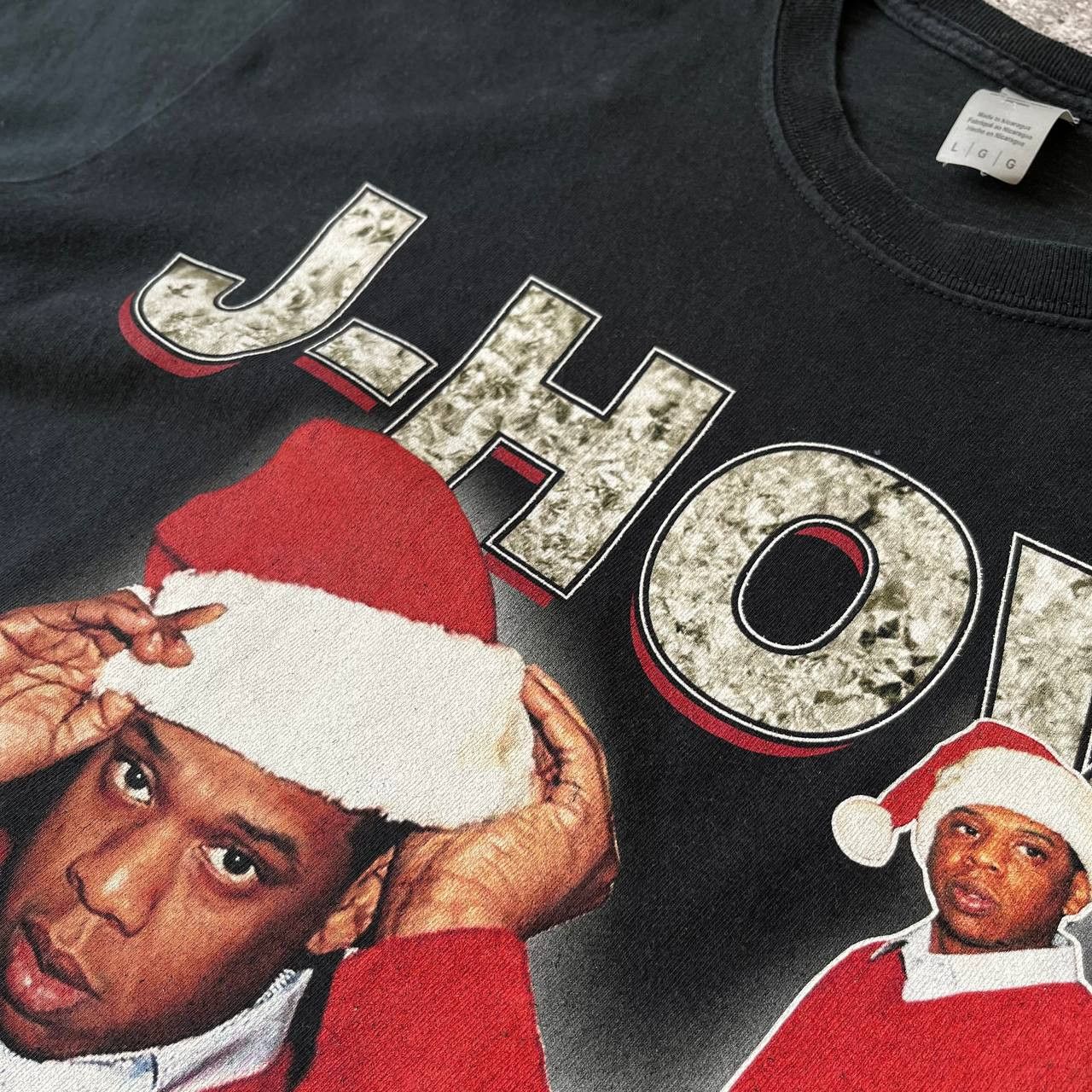 Rap Tees × Vintage Y2K Vintage Style Jay Z J Hova Christmas Rap Hip Hop T Shirt Size US L / EU 52-54 / 3 - 7 Thumbnail