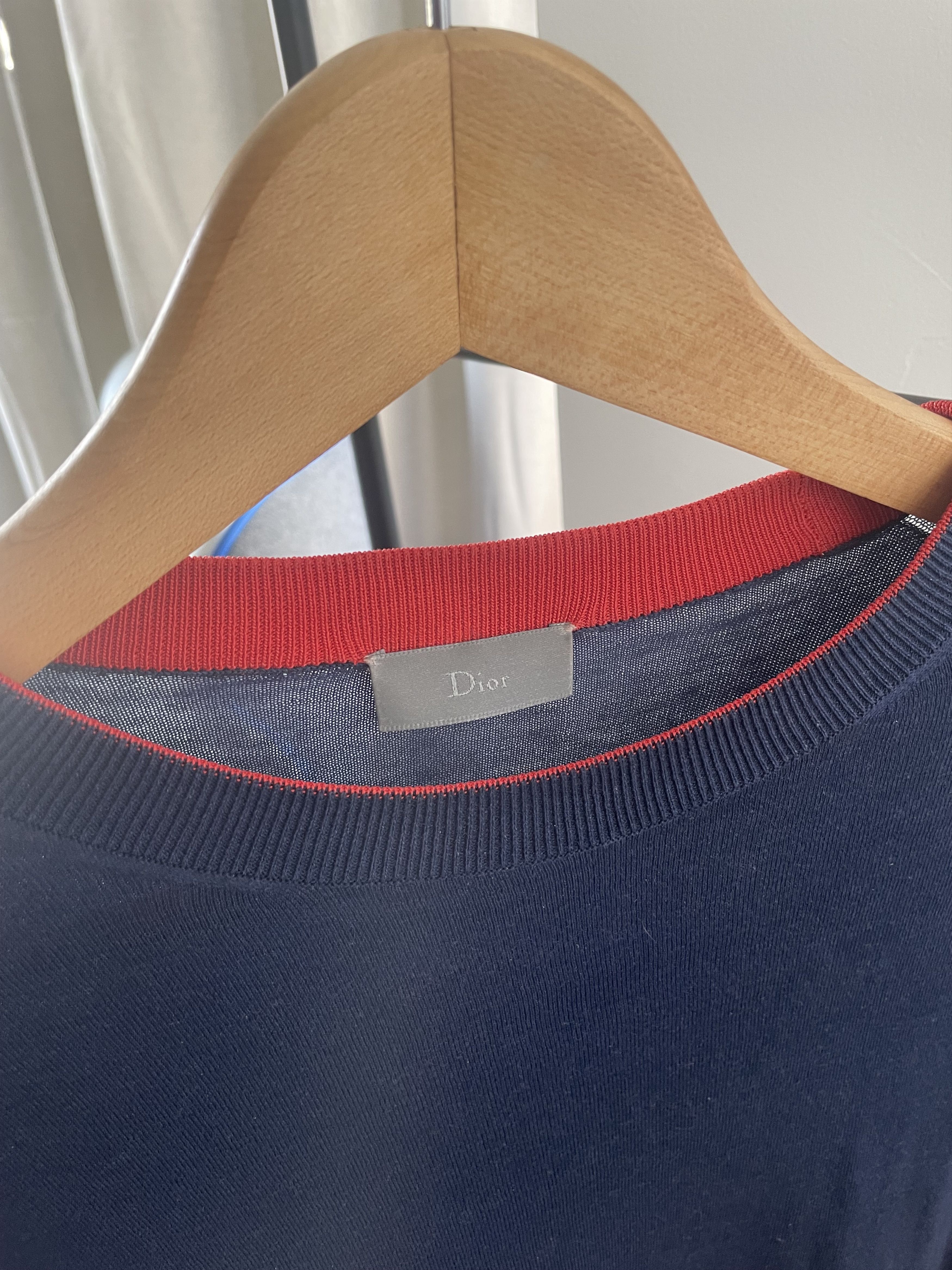 Dior Dior Silk sweater Navy size Small Size US S / EU 44-46 / 1 - 4 Thumbnail