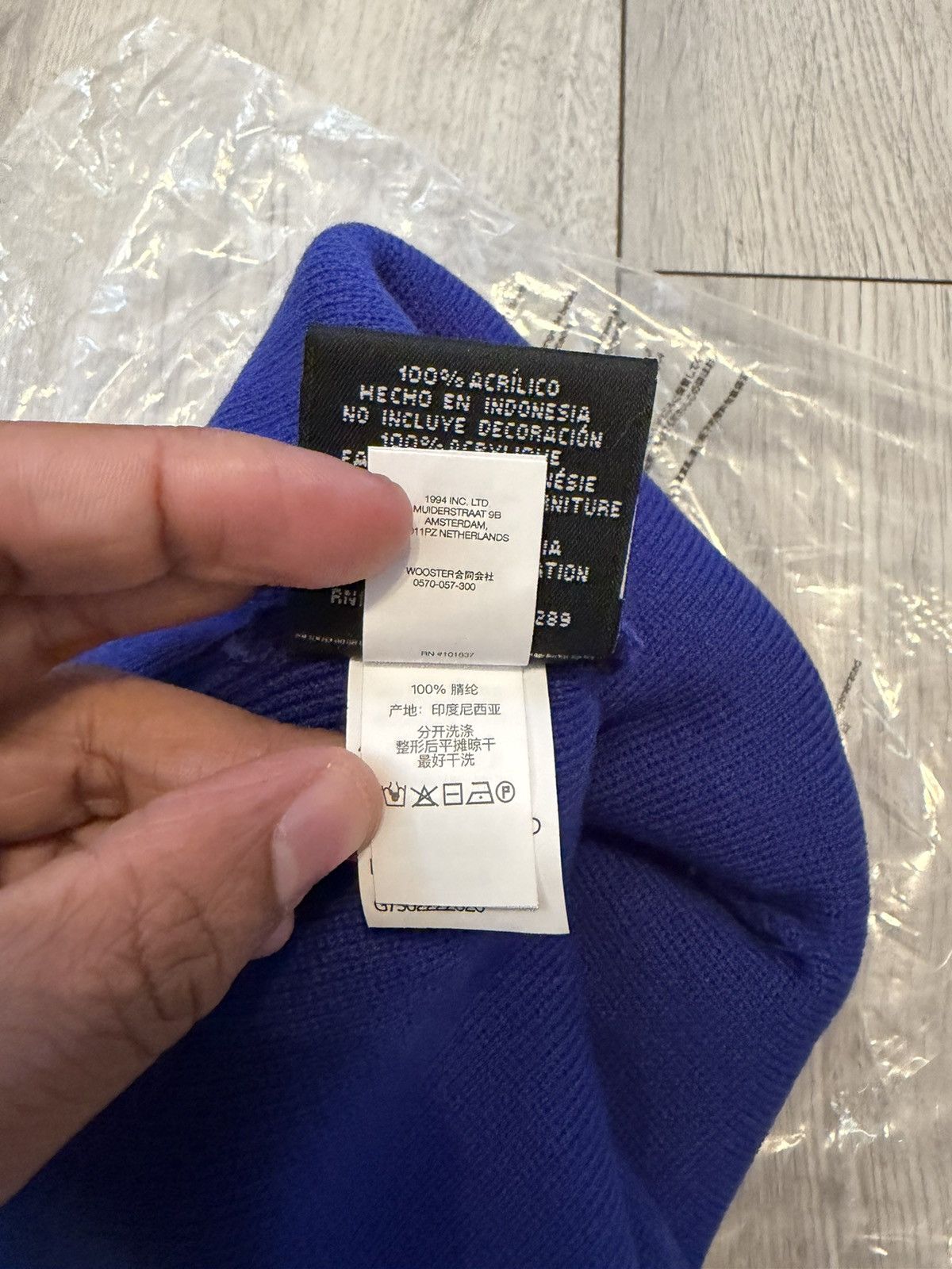 Supreme Supreme SS26 Ghostface Beanie Blue Size ONE SIZE - 9 Thumbnail